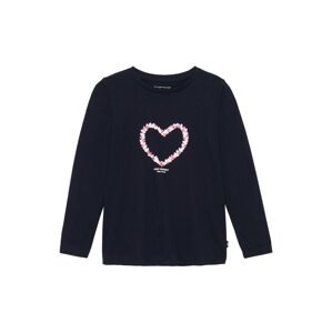 TOM TAILOR T-Shirt  éjkék / rózsaszín / piszkosfehér
