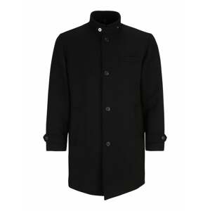 Jack & Jones Plus Átmeneti kabátok 'MELTON'  fekete