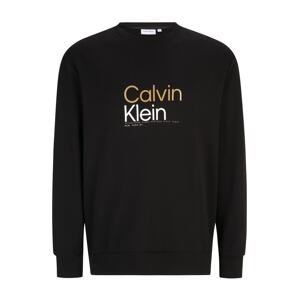 Calvin Klein Big & Tall Tréning póló  narancs / fekete / fehér