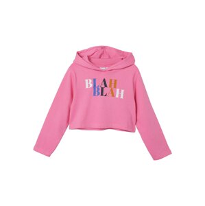 NAME IT Tréning póló 'Viala'  égkék / világos-rózsaszín / fekete / fehér