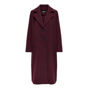 ONLY Átmeneti kabátok 'EMMA'  burgundi vörös