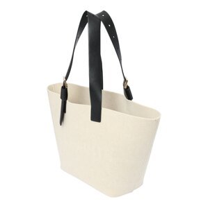 AllSaints Shopper táska 'ANIK'  fekete / gyapjúfehér