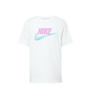 Nike Sportswear Póló 'FUTURA'  világoskék / rózsaszín / fehér