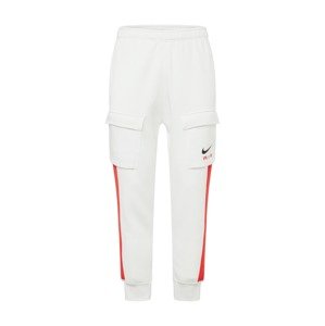 Nike Sportswear Cargo nadrágok  piros / fekete / fehér