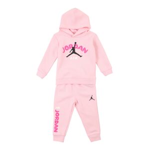 Jordan Jogging ruhák  rózsaszín / rózsaszín / fekete / fehér