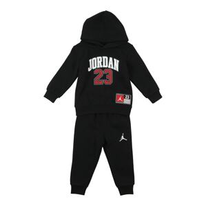 Jordan Jogging ruhák  sötétszürke / rikító piros / fekete / fehér
