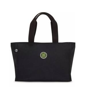 KIPLING Shopper táska 'Nalo'  zöld / fekete / fehér