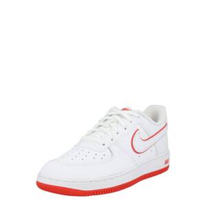 Nike Sportswear Sportcipő 'FORCE 1'  piros / fehér