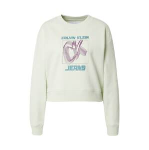 Calvin Klein Jeans Tréning póló 'Relaxed'  menta / jáde / lila