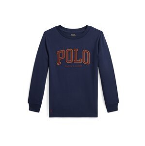 Polo Ralph Lauren Póló  tengerészkék / sötét narancssárga / borvörös