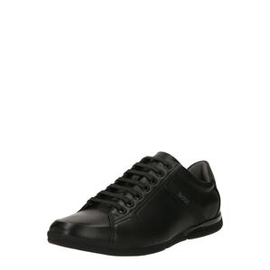 BOSS Black Rövid szárú sportcipők 'Saturn'  antracit / fekete