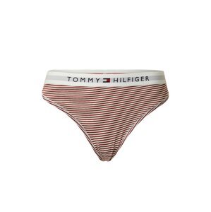 Tommy Hilfiger Underwear String bugyik  tengerészkék / barna / piros / fehér