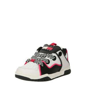 Tommy Jeans Rövid szárú sportcipők  ekrü / rózsaszín / fekete