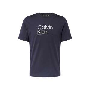 Calvin Klein Póló  tengerészkék / szürke / fehér