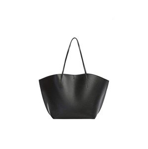 MANGO Shopper táska 'Marua'  fekete