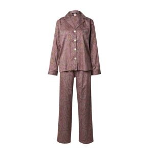 Lauren Ralph Lauren Pizsama  világoskék / khaki / bogyó / piros
