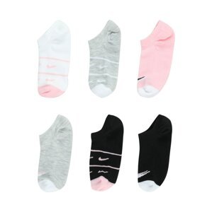 Nike Sportswear Zokni  szürke melír / rózsaszín / fekete / fehér