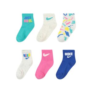 Nike Sportswear Zokni 'PRIMARY PLAY'  kék / szürke melír / rózsaszín / fehér melír