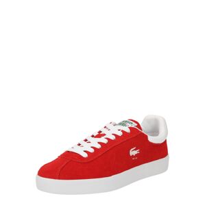 LACOSTE Rövid szárú sportcipők 'BASESHOT 223 1 SFA'  piros / fehér