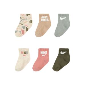 Nike Sportswear Zokni 'PRIMARY PLAY'  elefántcsont / füstkék / fenyő / világos-rózsaszín