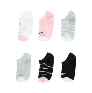 Nike Sportswear Zokni  szürke / rózsaszín / fekete / fehér