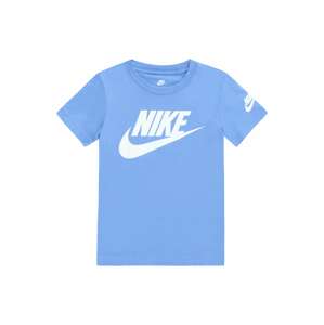 Nike Sportswear Póló 'FUTURA EVERGREEN'  világoskék / fehér