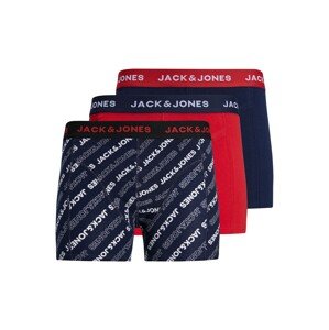 JACK & JONES Boxeralsók  tengerészkék / piros / fehér