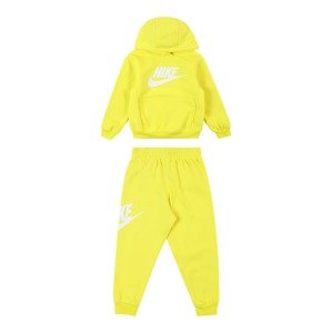 Nike Sportswear Jogging ruhák  neonsárga / fehér