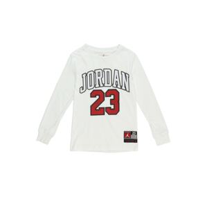 Jordan Póló 'PRACTICE FLIGHT'  taupe / kárminvörös / fekete / fehér