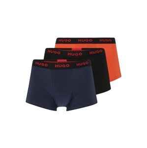 HUGO Red Boxeralsók  tengerészkék / narancs / piros / fekete