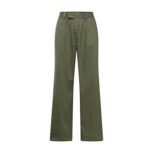 Calvin Klein Jeans Élére vasalt nadrágok  zöld