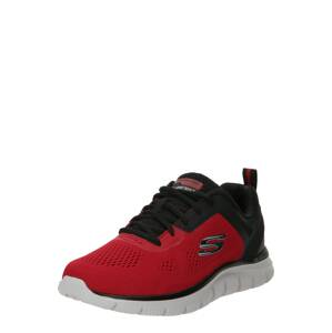 SKECHERS Rövid szárú sportcipők 'Spur'  piros / fekete / fehér
