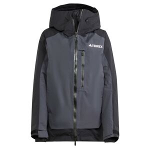 ADIDAS TERREX Kültéri kabátok 'Xperior 2L Insulated Rain.Rdy'  szürke / fekete