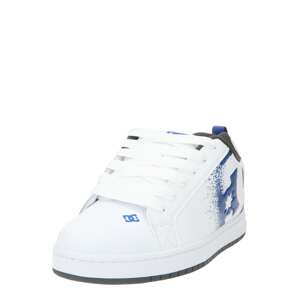 DC Shoes Rövid szárú sportcipők 'COURT GRAFFIK'  tengerészkék / sötétszürke / fehér