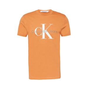 Calvin Klein Jeans Póló  szürke / narancs / fehér