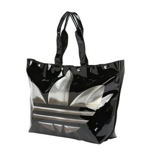 ADIDAS ORIGINALS Shopper táska  fekete / ezüst