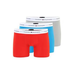 Tommy Hilfiger Underwear Boxeralsók  égkék / világosszürke / piros / fehér