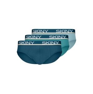 Skiny Slip  türkiz / világoskék / benzin / fehér