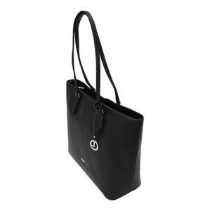 L.CREDI Shopper táska 'Liora'  fekete / ezüst