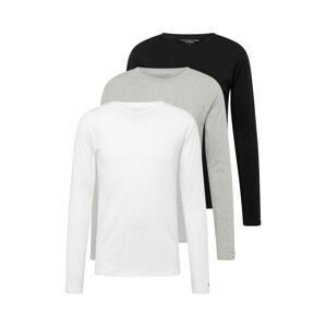 Tommy Hilfiger Underwear Póló  szürke melír / fekete / fehér
