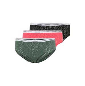 Calvin Klein Underwear Plus Slip  sötétzöld / rózsaszín / fekete / fehér