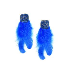 SOHI Fülbevalók 'Tamara'  kék / királykék