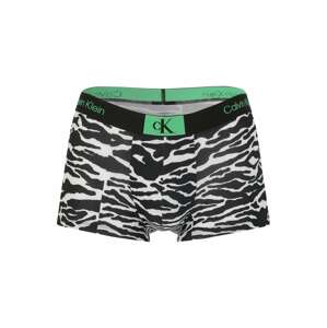 Calvin Klein Underwear Boxeralsók  zöld / fekete / fehér