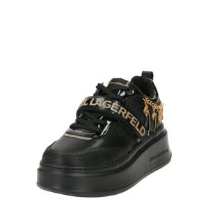 Karl Lagerfeld Rövid szárú sportcipők 'ANAKAPRI'  arany / fekete