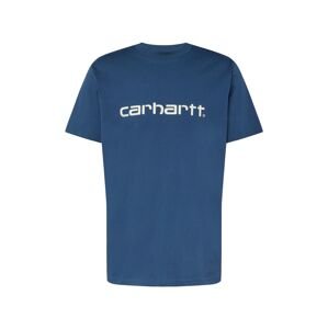 Carhartt WIP Póló  kék / fehér