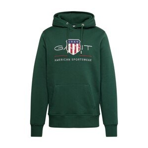 GANT Tréning póló  ezüstszürke / sötétzöld / piros / fehér