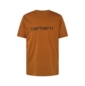Carhartt WIP Póló  okker / fekete