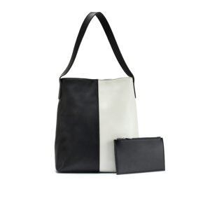 VIVANCE Shopper táska  fekete / fehér