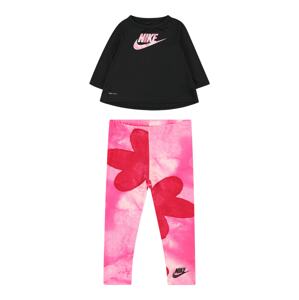 Nike Sportswear Jogging ruhák  rózsaszín / piros / fekete