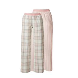 Marks & Spencer Pizsama nadrágok  szürke / antracit / világos-rózsaszín / fehér